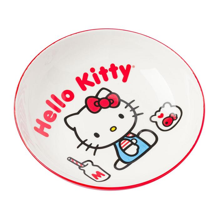 Hello Kitty Hello Kitty Ceramic Dinner Bowl (Classic Milk Bottle) Rojas | CL_HK70456