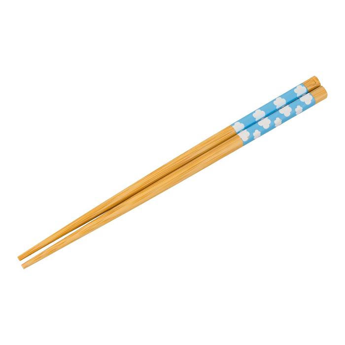 Hello Kitty Hello Kitty Ceramic Ramen Bowl and Chopstick Set (Clouds) Azules | CL_HK64612