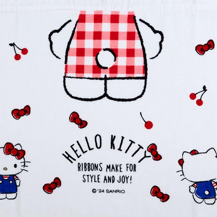 Hello Kitty Hello Kitty Cherry Kids Hooded Towel Blancas | CL_HK48893