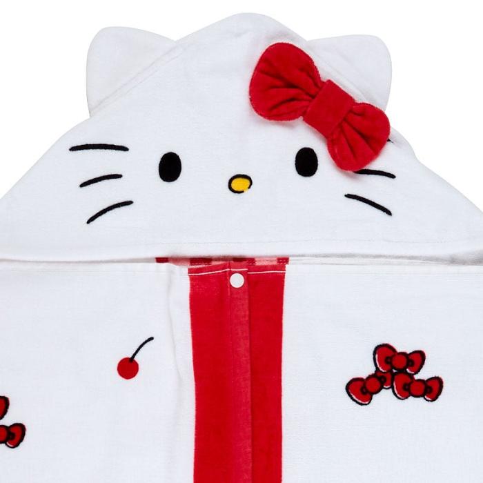 Hello Kitty Hello Kitty Cherry Kids Hooded Towel Blancas | CL_HK48893