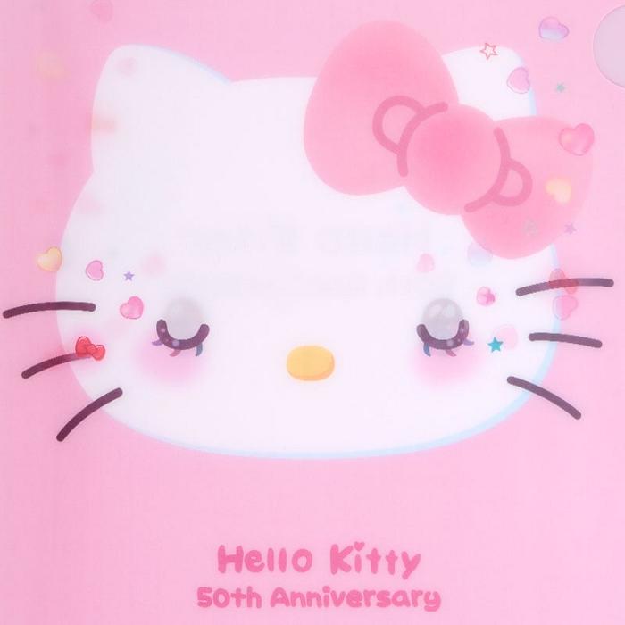 Hello Kitty Hello Kitty Clear File Folder (50th Anniv. The Future In Our Eyes) Rosas | CL_HK22705