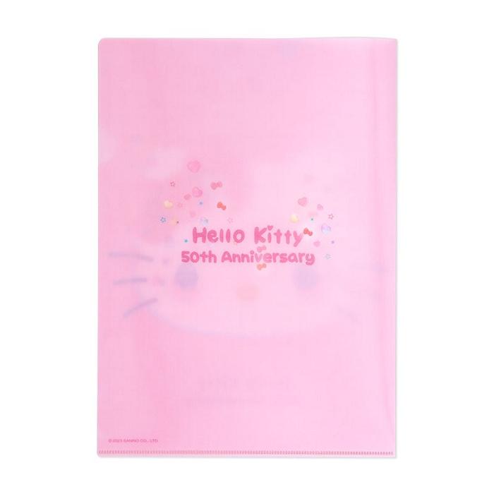 Hello Kitty Hello Kitty Clear File Folder (50th Anniv. The Future In Our Eyes) Rosas | CL_HK22705