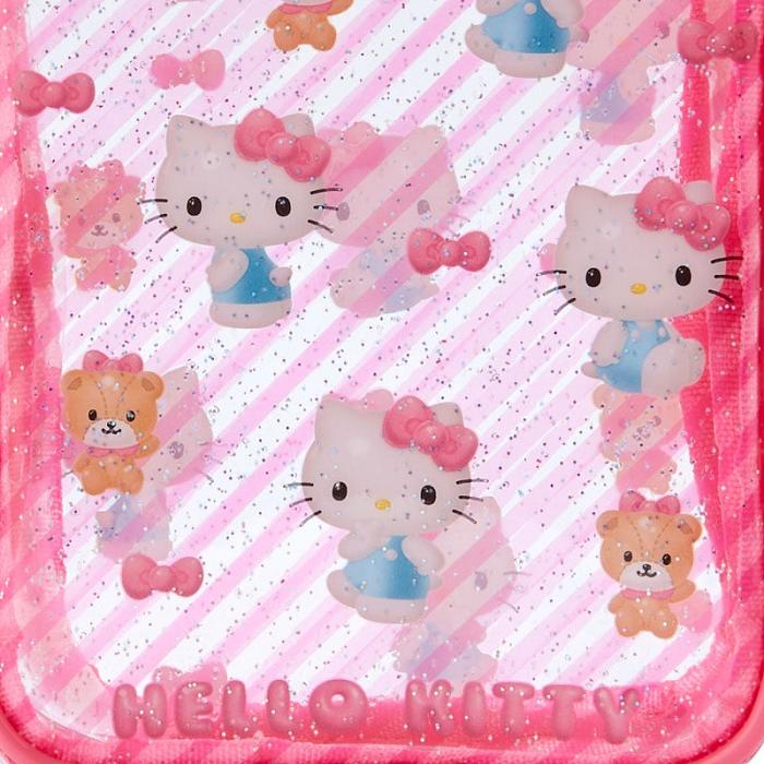 Hello Kitty Hello Kitty Clear Mini Zipper Rojas | CL_HK22647