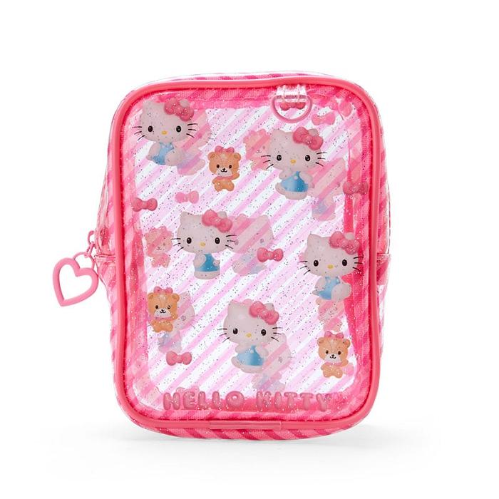 Hello Kitty Hello Kitty Clear Mini Zipper Rojas | CL_HK22647