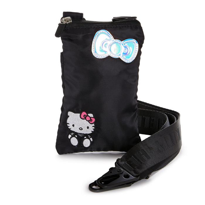 Hello Kitty Hello Kitty Crossbody Phone Bag (Feeling Chic Series) Negras | CL_HK77984