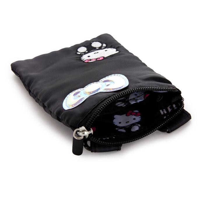 Hello Kitty Hello Kitty Crossbody Phone Bag (Feeling Chic Series) Negras | CL_HK77984