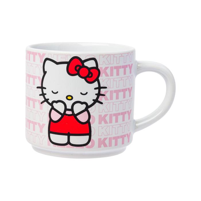 Hello Kitty Hello Kitty Expressions 5-Piece Ceramic Mug Stack Rosas | CL_HK17270