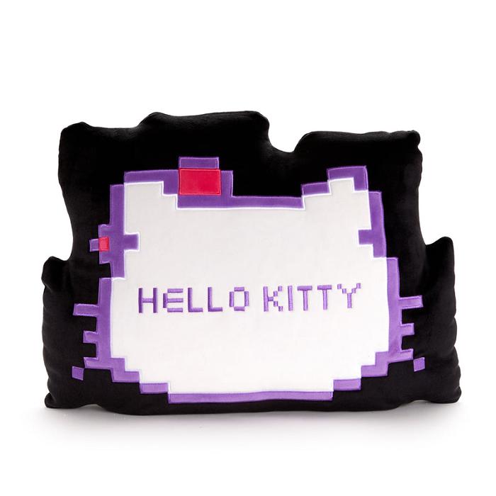 Hello Kitty Hello Kitty Face Plush (Retro Pixel Series) Moradas Negras | CL_HK81537