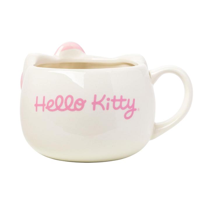 Hello Kitty Hello Kitty Face Sculpted Mug (Pink) Blancas | CL_HK75501