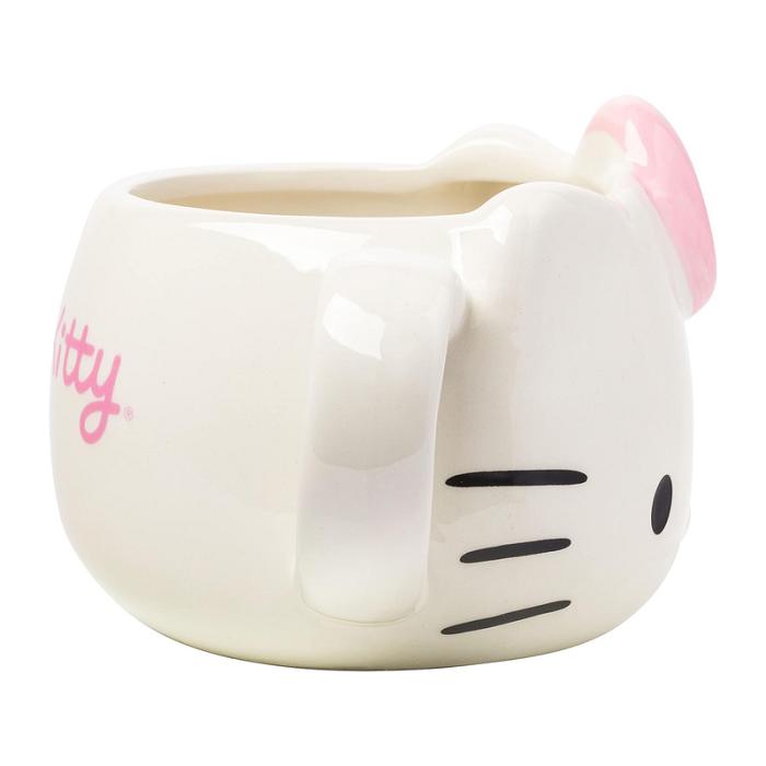 Hello Kitty Hello Kitty Face Sculpted Mug (Pink) Blancas | CL_HK75501