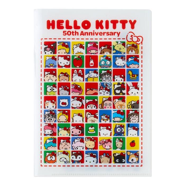 Hello Kitty Hello Kitty File Folder and Sticker Set (Hello, Everyone! Series) Multicolor | CL_HK20599