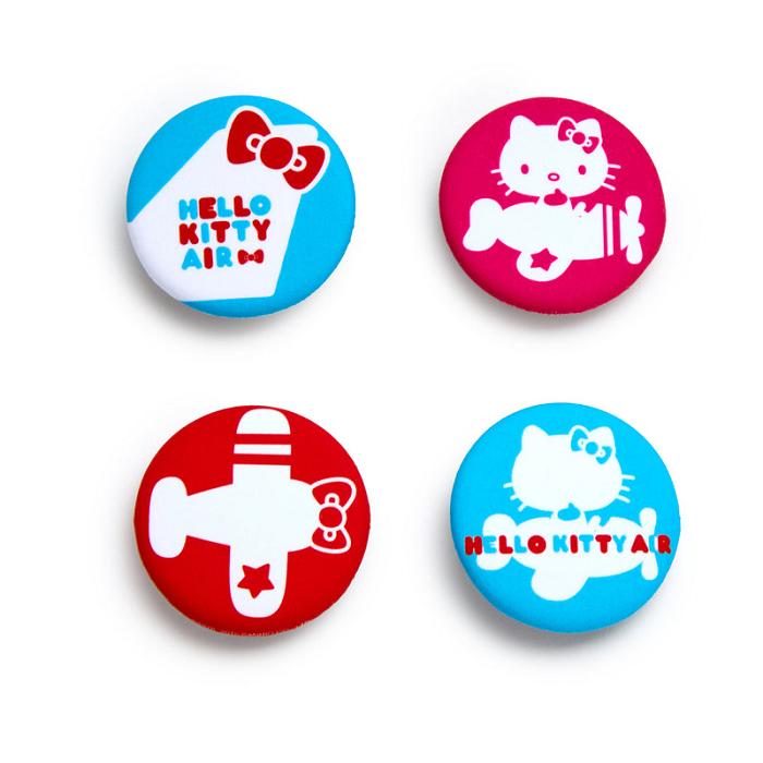 Hello Kitty Hello Kitty Friends Around The World Tour Button Set Multicolor | CL_HK60091