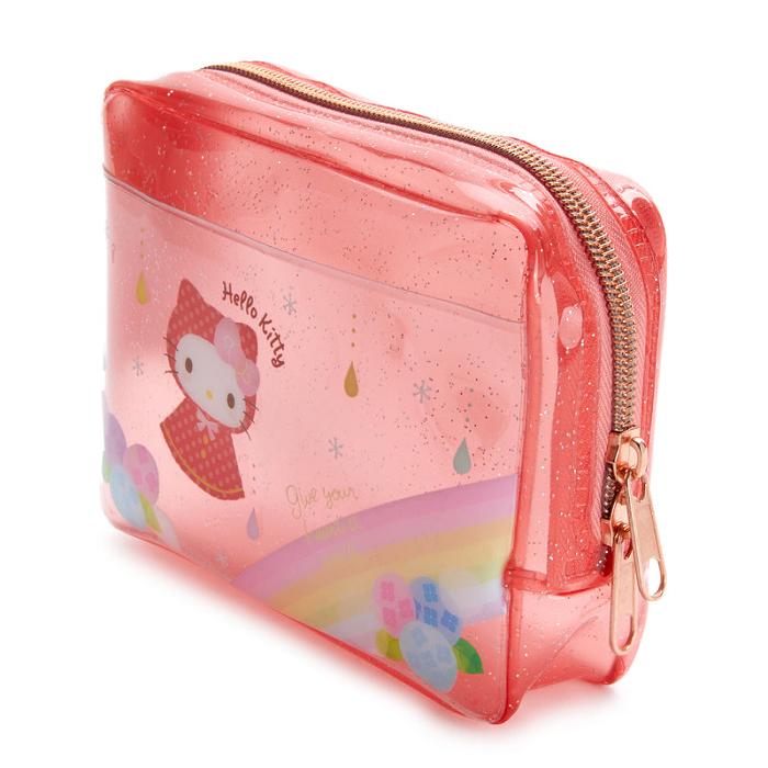 Hello Kitty Hello Kitty Glitter Zipper (Rainy Days Series) Rojas | CL_HK47753