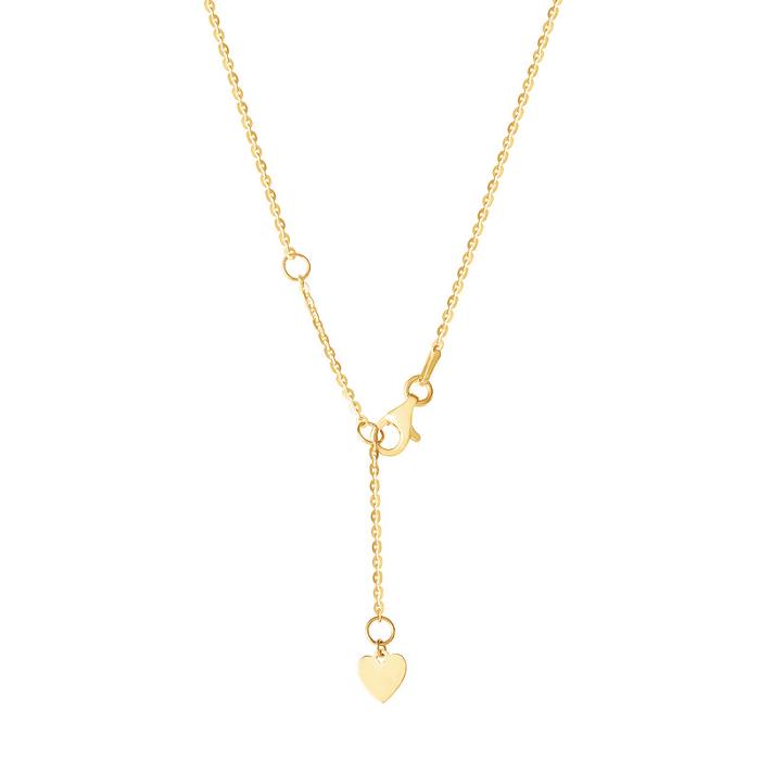 Hello Kitty Hello Kitty Gold Plated Silhouette Diamond Necklace Doradas | CL_HK98521