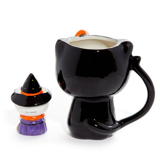 Hello Kitty Hello Kitty Halloween Costume Ceramic Mug and Figurine Gift Set Negras | CL_HK24993