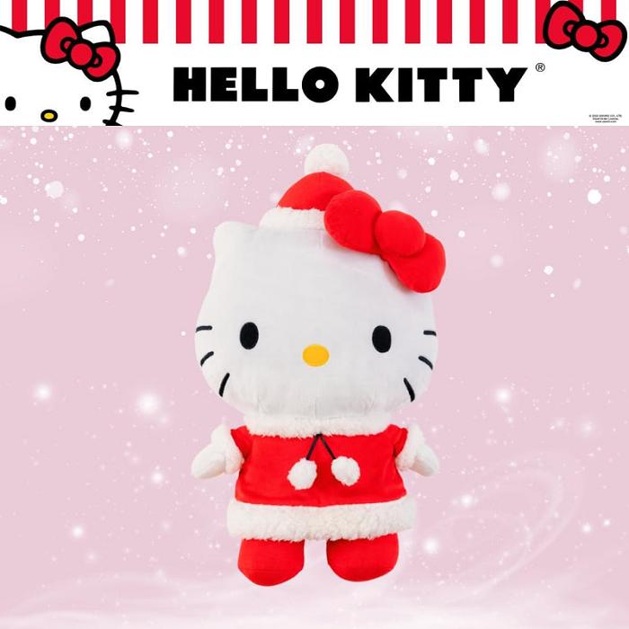 Hello Kitty Hello Kitty Holiday Plush Cuddle Pillow Buddy Blancas Rojas | CL_HK70519