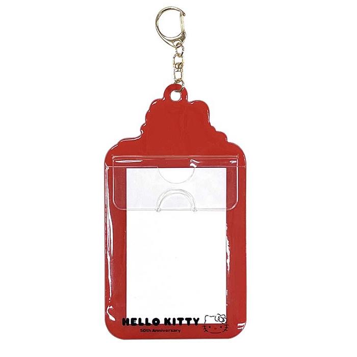 Hello Kitty Hello Kitty ID Badge Holder (Hello, Everyone! Series) Naranjas | CL_HK41396