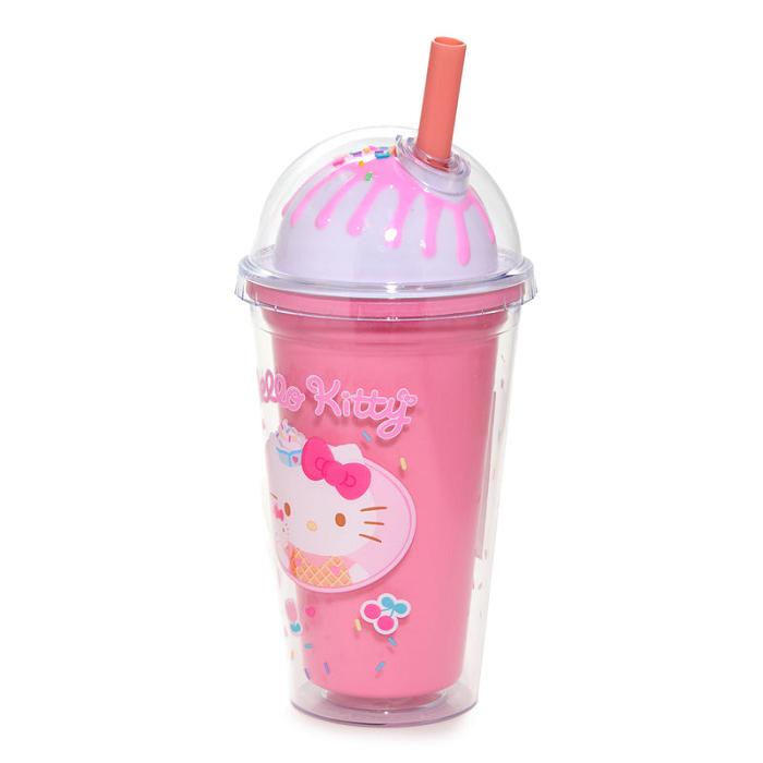 Hello Kitty Hello Kitty Ice Cream Dome Acrylic Tumbler Rosas | CL_HK65304