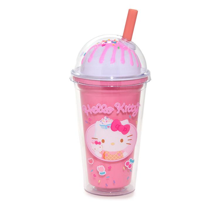 Hello Kitty Hello Kitty Ice Cream Dome Acrylic Tumbler Rosas | CL_HK65304