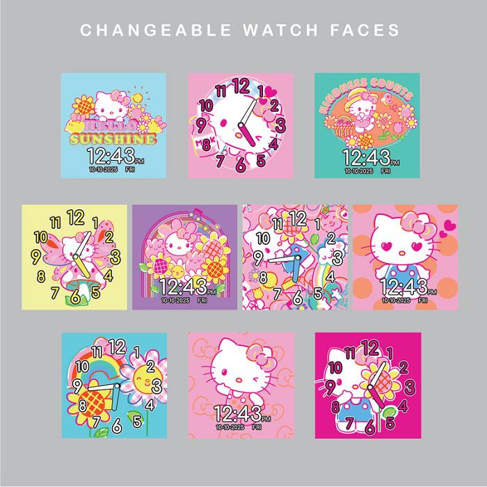 Hello Kitty Hello Kitty Interactive Kids Watch Rosas | CL_HK64164