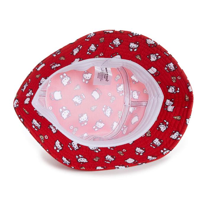 Hello Kitty Hello Kitty Kids Bucket Hat (Ruby Red Series) Rojas | CL_HK35558