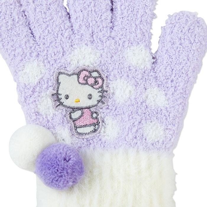 Hello Kitty Hello Kitty Kids Cozy Gloves Moradas | CL_HK10567