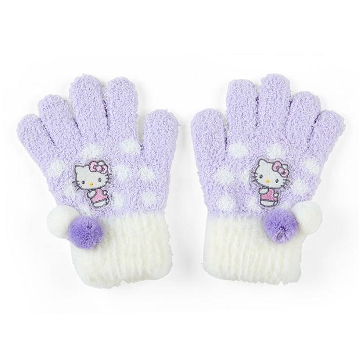 Hello Kitty Hello Kitty Kids Cozy Gloves Moradas | CL_HK10567