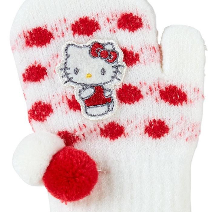 Hello Kitty Hello Kitty Kids Cozy Mittens Blancas Rojas | CL_HK78750