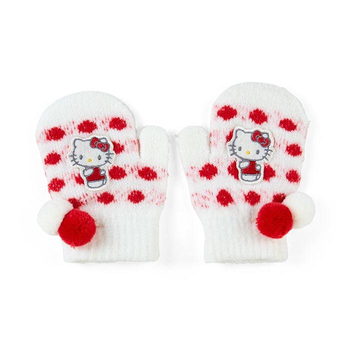 Hello Kitty Hello Kitty Kids Cozy Mittens Blancas Rojas | CL_HK78750