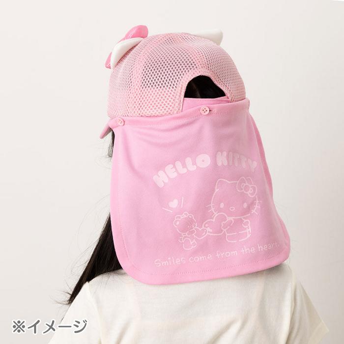 Hello Kitty Hello Kitty Kids Sunshade Mesh Cap Rosas | CL_HK78426