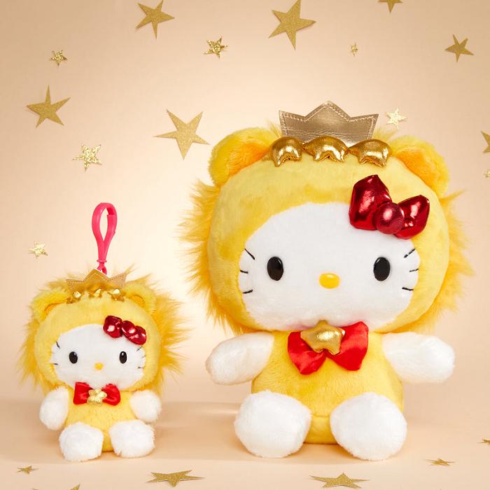 Hello Kitty Hello Kitty Leo Mascot Clip (Zodiac Series) Amarillo | CL_HK17493