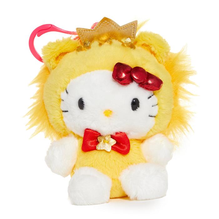 Hello Kitty Hello Kitty Leo Mascot Clip (Zodiac Series) Amarillo | CL_HK17493