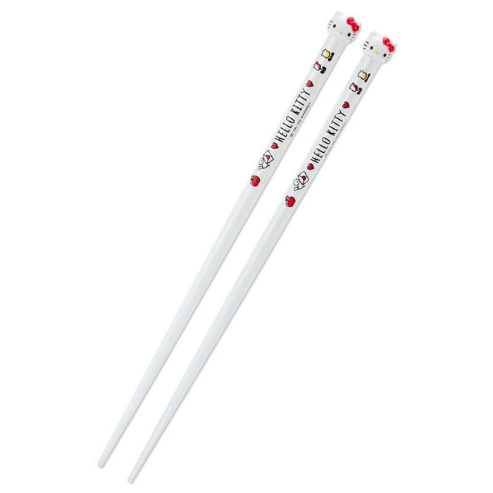 Hello Kitty Hello Kitty Mascot Chopsticks Blancas | CL_HK72586