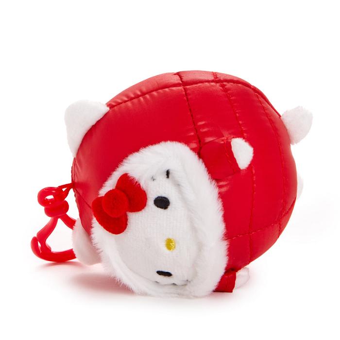 Hello Kitty Hello Kitty Mascot Clip (Winter Puffer Series) Rojas | CL_HK74047