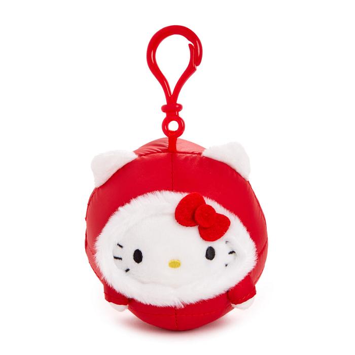 Hello Kitty Hello Kitty Mascot Clip (Winter Puffer Series) Rojas | CL_HK74047