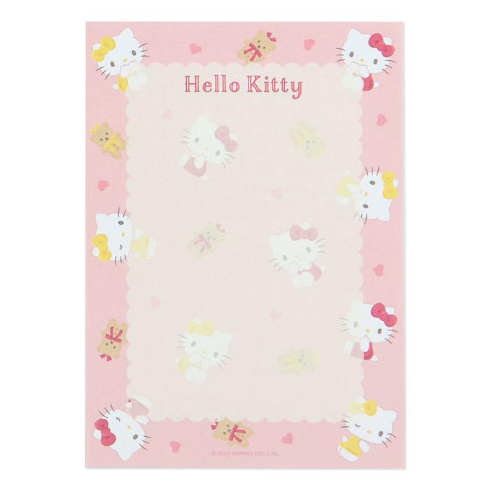 Hello Kitty Hello Kitty Memo Pad & Sticker Set Rosas | CL_HK57757