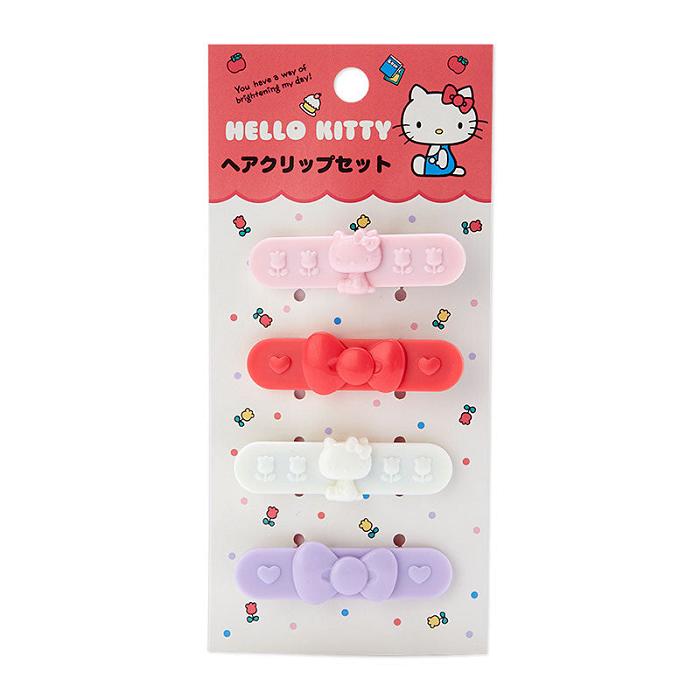 Hello Kitty Hello Kitty Mini Hair Clip Set Multicolor | CL_HK40155