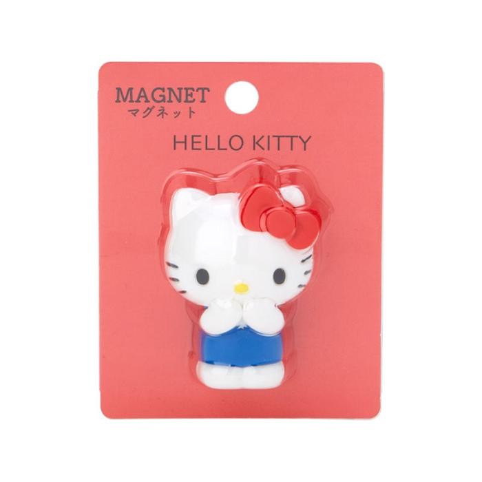 Hello Kitty Hello Kitty Mini Mascot Magnet Blancas Azules | CL_HK88507