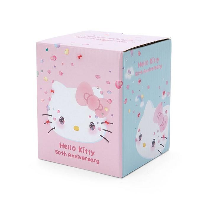 Hello Kitty Hello Kitty Mini Snow Globe (50th Anniv. The Future In Our Eyes) Blancas Rosas | CL_HK15484