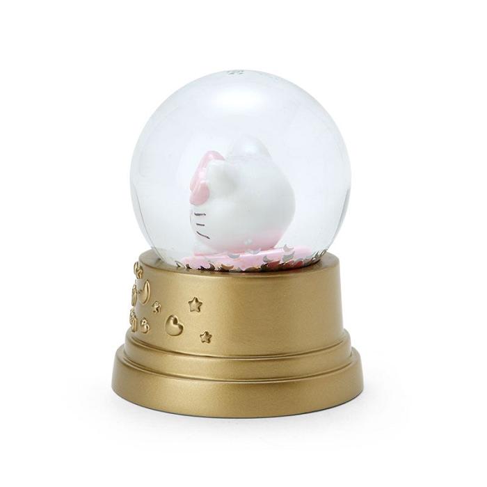 Hello Kitty Hello Kitty Mini Snow Globe (50th Anniv. The Future In Our Eyes) Blancas Rosas | CL_HK15484