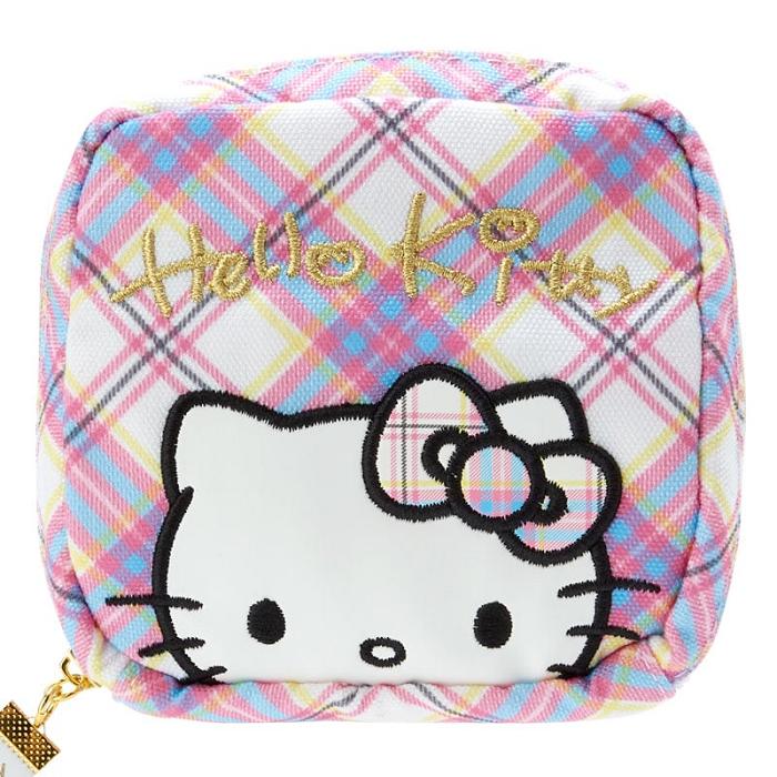 Hello Kitty Hello Kitty Mini Zipper (Hello Kitty Dress Tartan Series) Moradas | CL_HK85080