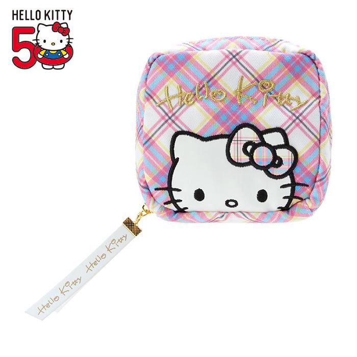 Hello Kitty Hello Kitty Mini Zipper (Hello Kitty Dress Tartan Series) Moradas | CL_HK85080