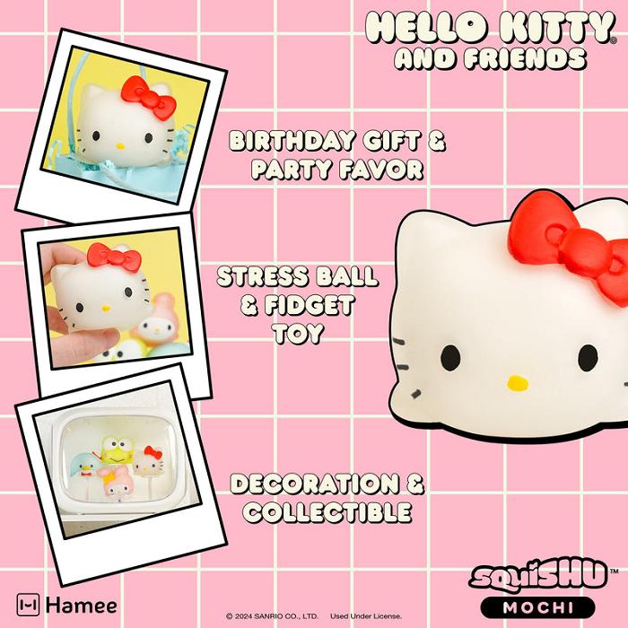 Hello Kitty Hello Kitty Mochi SquiSHU (Series 2) Blancas | CL_HK48827