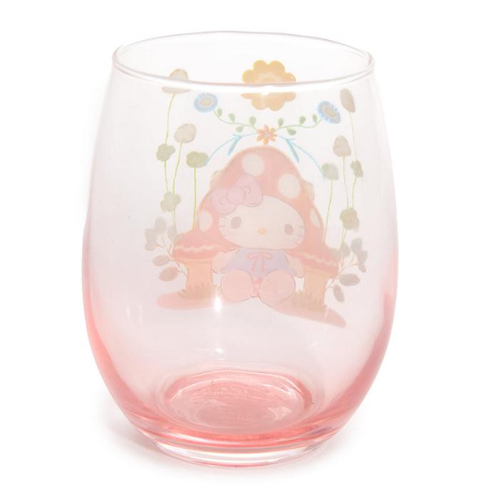 Hello Kitty Hello Kitty Mushroom Glass Tumbler Rosas | CL_HK15017