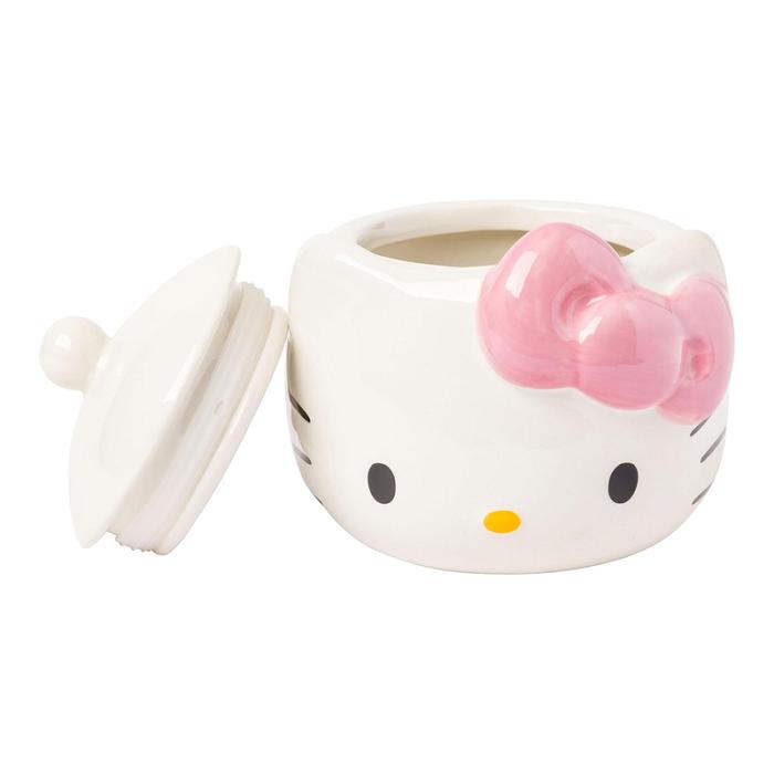 Hello Kitty Hello Kitty Pink Bow Ceramic Storage Jar Blancas | CL_HK55957