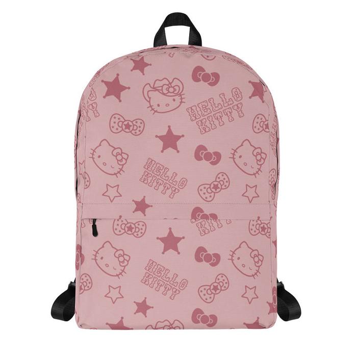 Hello Kitty Hello Kitty Pink Western All-over Print Rosas | CL_HK73521