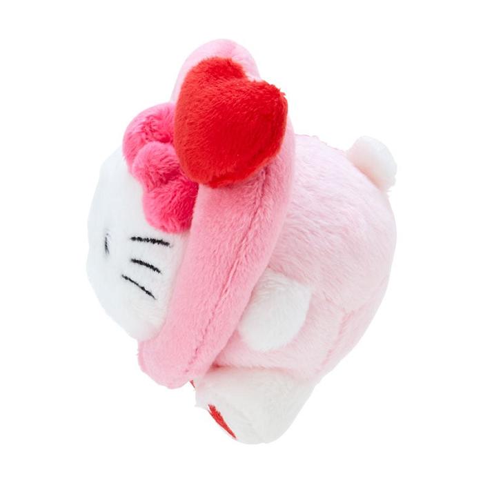 Hello Kitty Hello Kitty Plush Mascot Keychain (Big Heart Series) Rosas | CL_HK99581