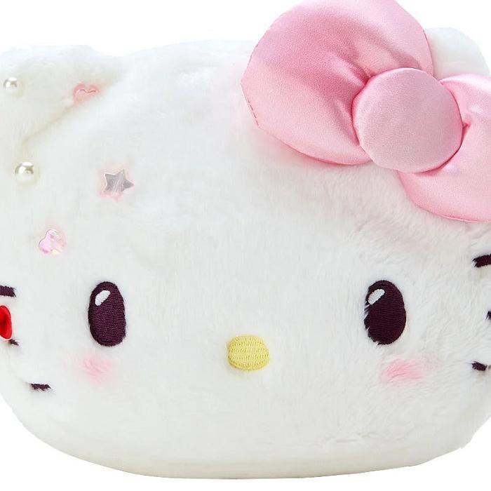 Hello Kitty Hello Kitty Plush Zipper (50th Anniv. The Future In Our Eyes) Blancas | CL_HK18545