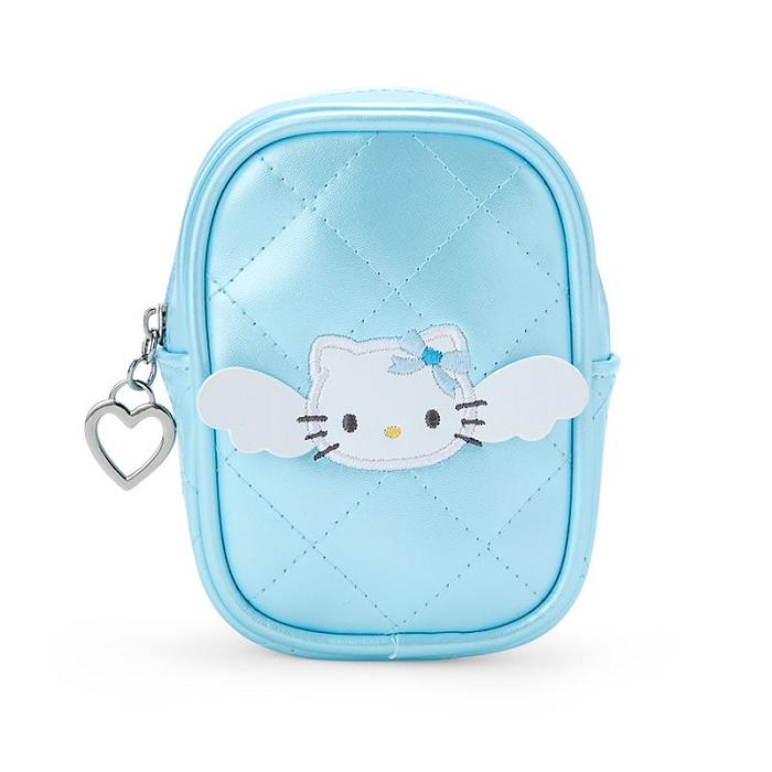 Hello Kitty Hello Kitty Quilted Mini Zipper (Dreaming Angel Series Pt 2) Azules | CL_HK84684