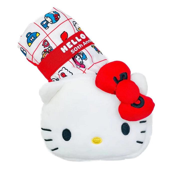 Hello Kitty Hello Kitty Reusable Tote Bag (Hello, Everyone! Series) Multicolor | CL_HK54443